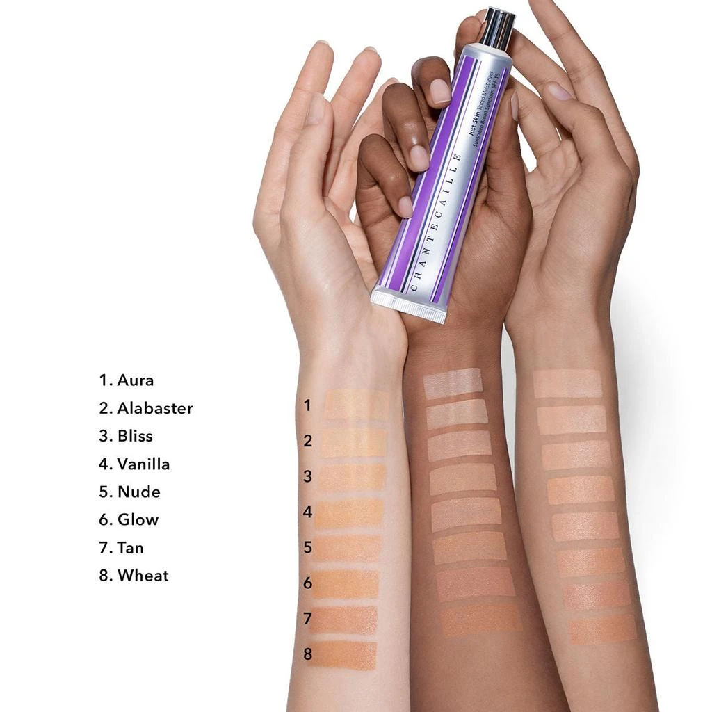 Chantecaille Just Skin Tinted Moisturizer SPF 15 4