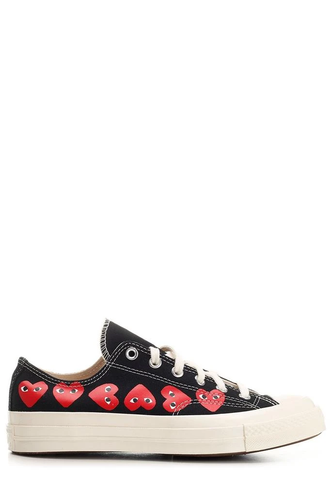 Comme des Garcons Comme des Garçons Play X Converse Chuck 70 Heart Printed Lace-Up Sneakers 1