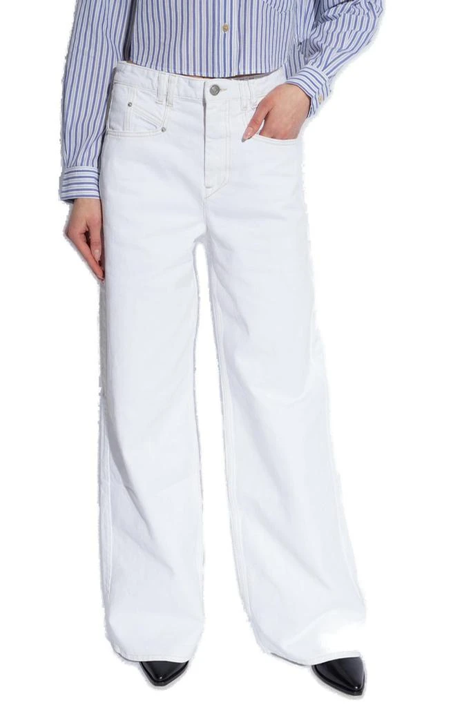 Isabel Marant Isabel Marant Lemony Wide-Leg Jeans 2