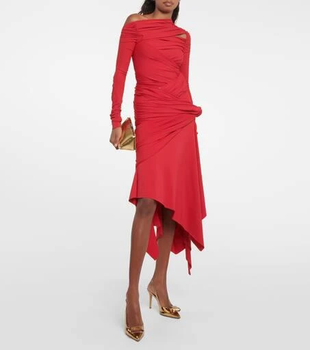 Gianvito Rossi Jaipur metallic leather slingback pumps 2