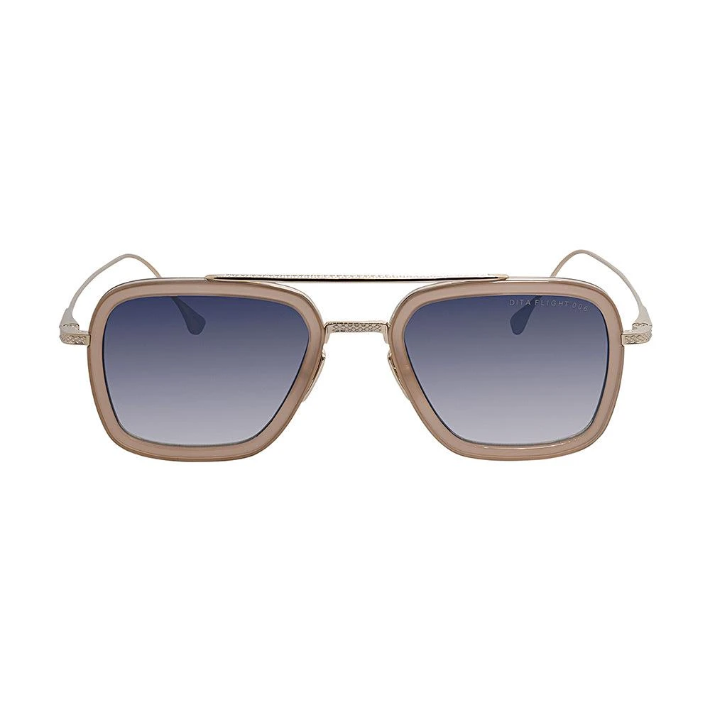 Dita FLIGHT.006 DT 7806-U-GLD-PNK-52 Unisex Square Sunglasses 2