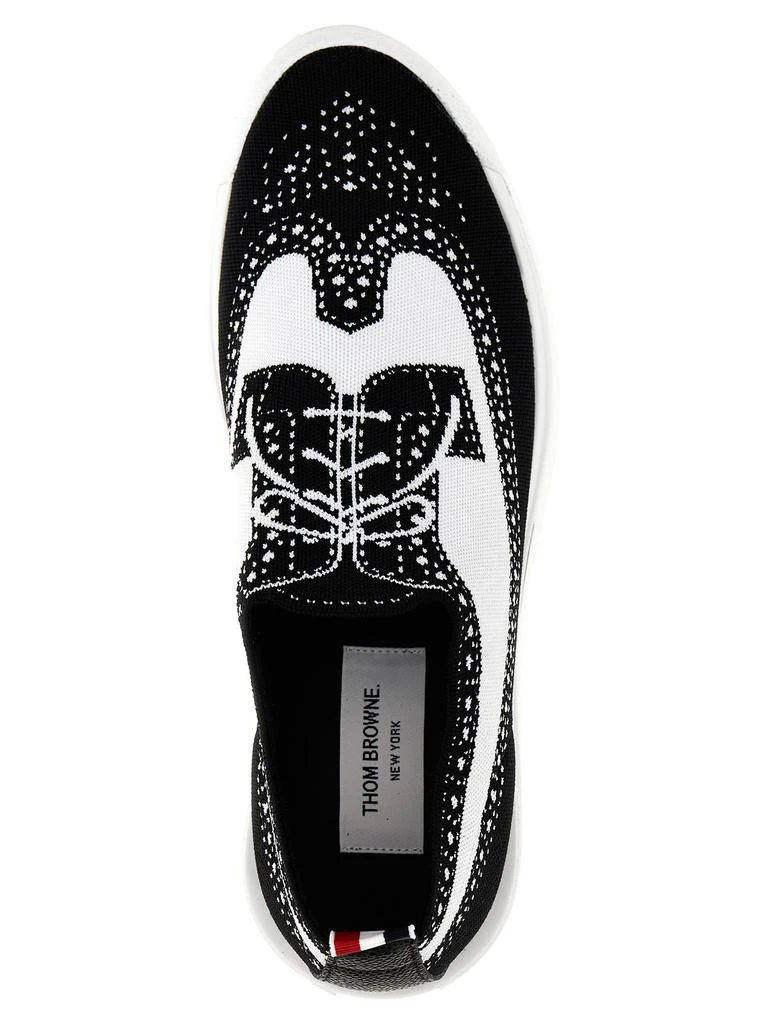 Thom Browne Thom Browne Longwing Brogue Lace-Up Shoes 3