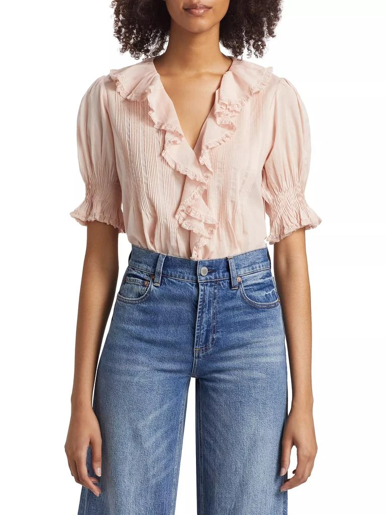 DÔEN Henri Ruffled Top 3