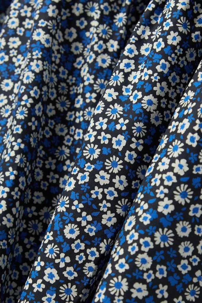 Matteau Tiered floral-print cotton-poplin maxi dress 4