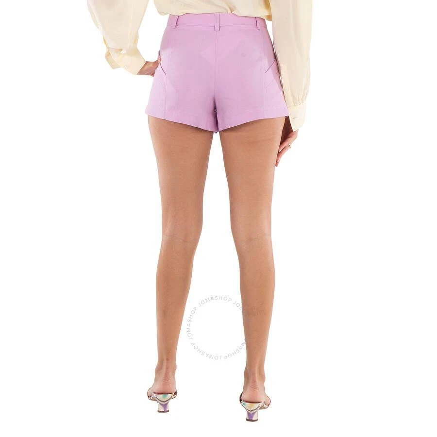 Stella McCartney Stella McCartney Ladies Purple High-Waist Shorts, Brand Size 34 (US Size 0) 3