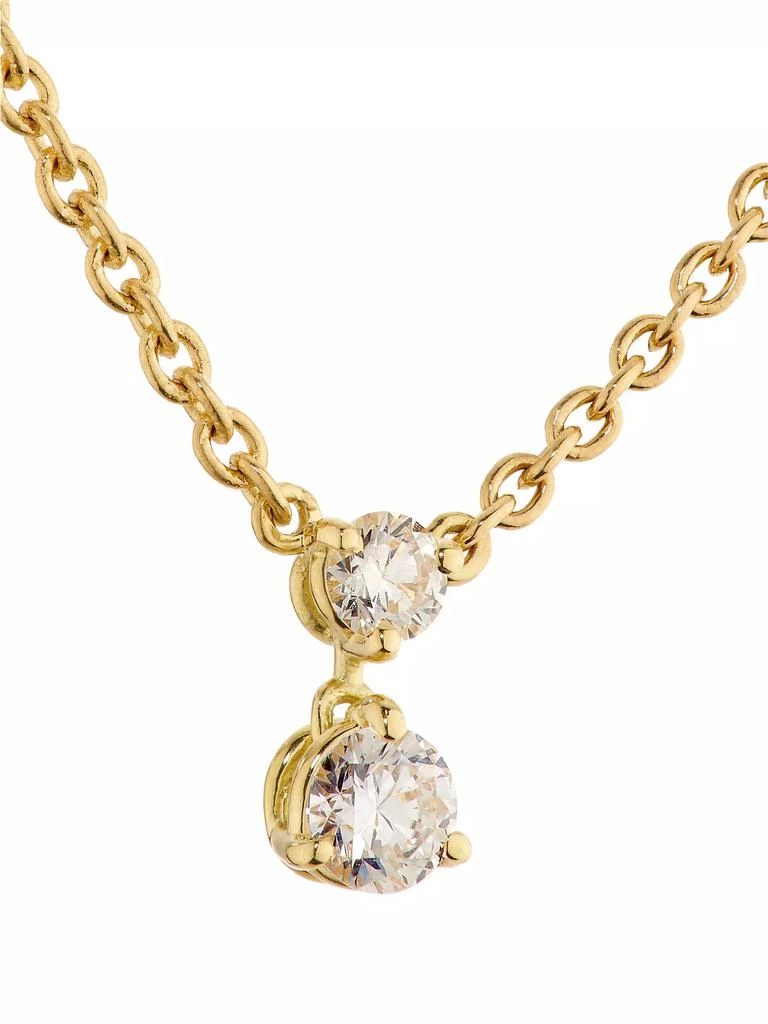Roberto Coin Diamonds By The Inch 18K Yellow Gold & 1.8 TCW Diamond Station Necklace 4