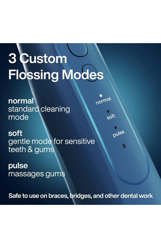 AquaSonic Icon Navy Flosser 6