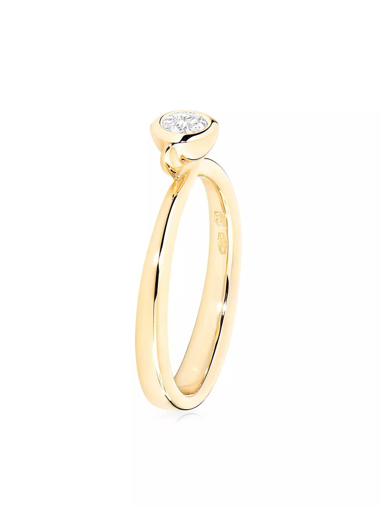 Tamara Comolli Bouton 18K Yellow Gold & Diamond Ring