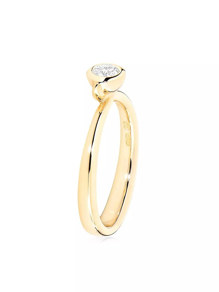 Tamara Comolli Bouton 18K Yellow Gold & Diamond Ring 2