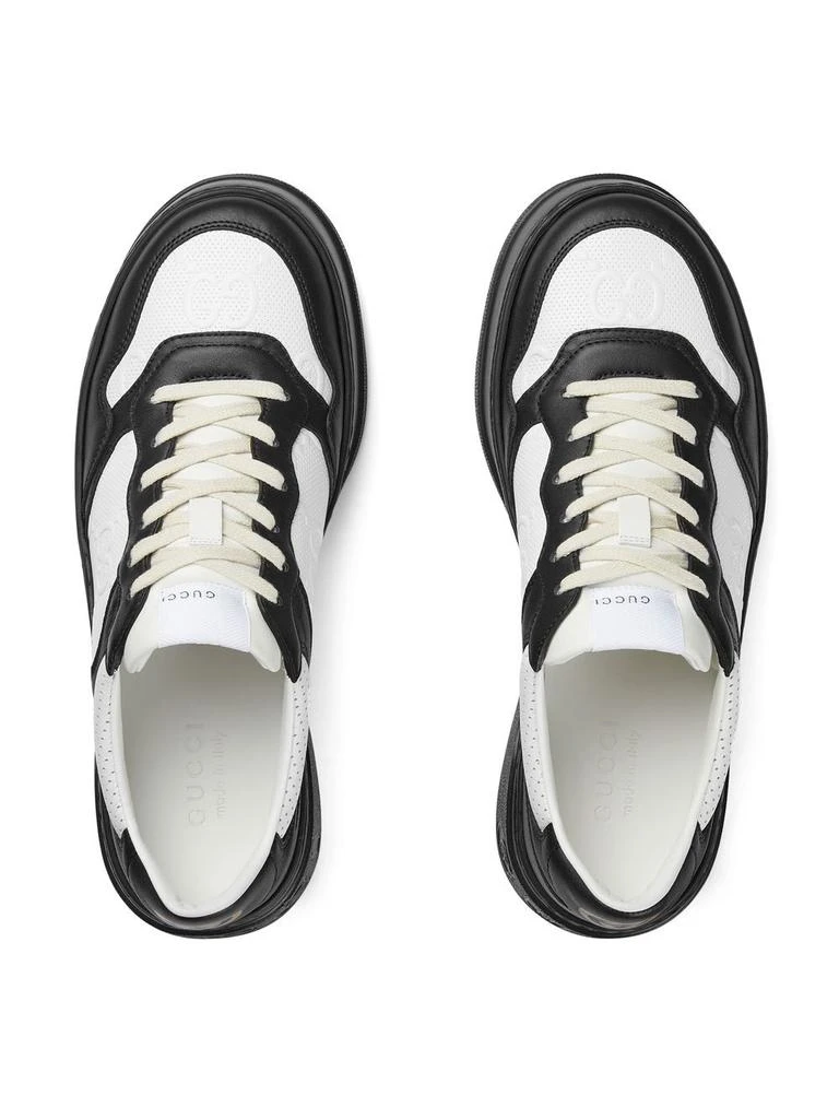 Gucci GUCCI - Chunky B Leather Sneakers 3