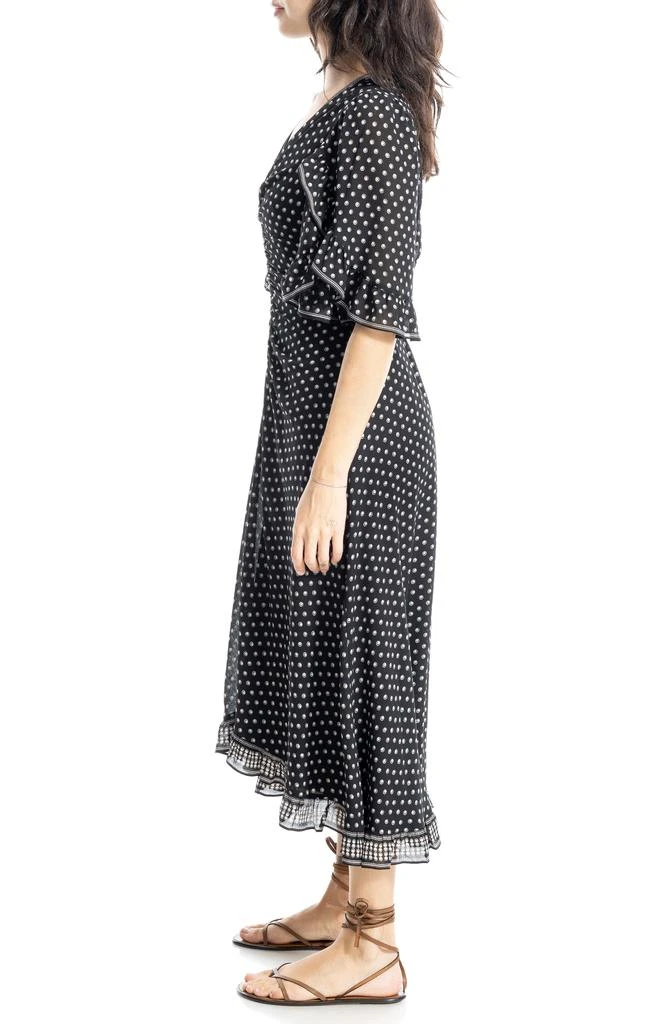Max Studio Ruffle Sleeve Midi Dress 5