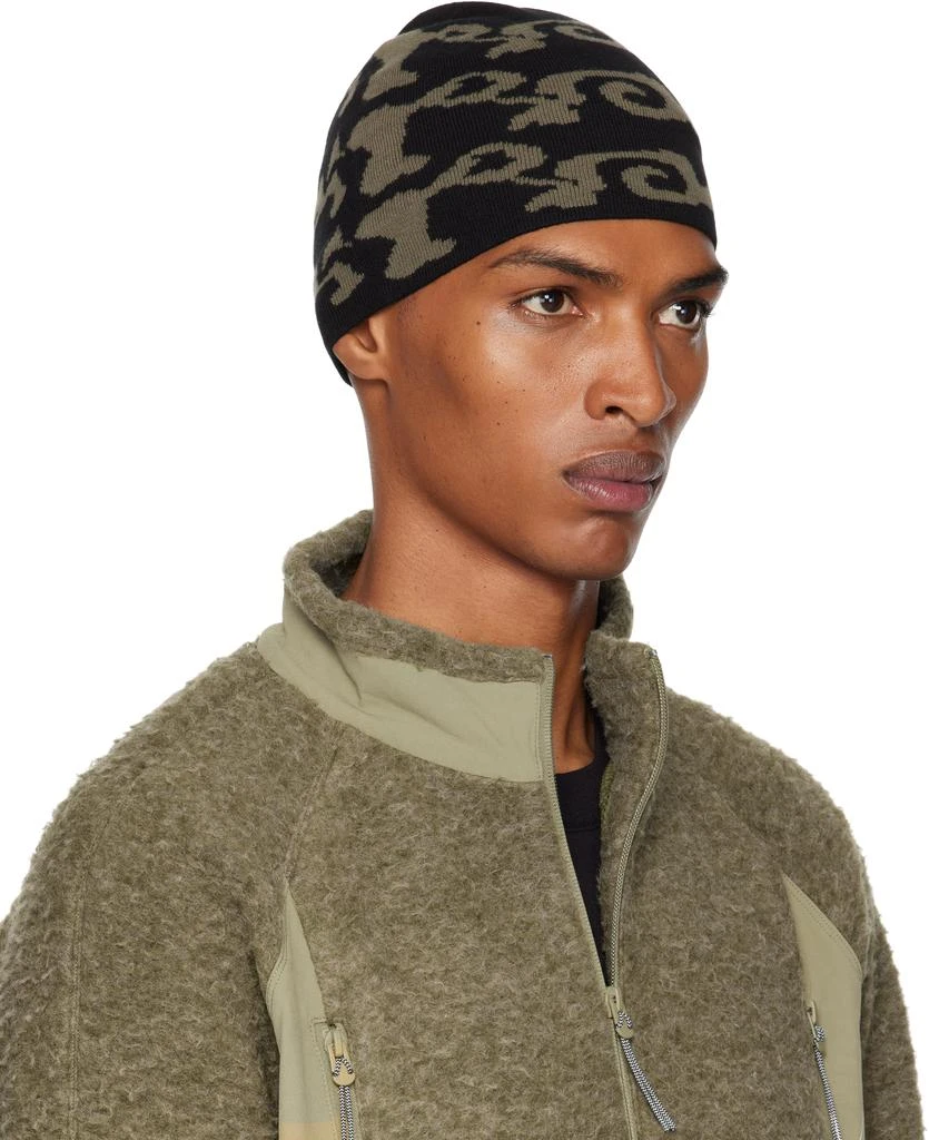 ROA Black Vortex Beanie 2
