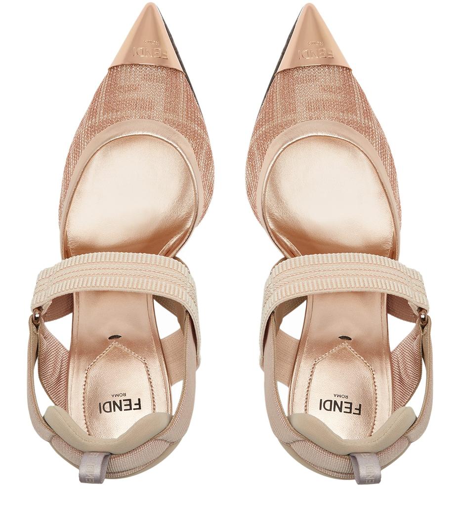 アウトレット【FENDI】Colibri Lite ストラップパンプス 全2色 Fendi ​Colibri Lite 55MM Slingback Pumps | Saks Fifth Avenue