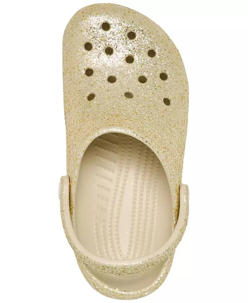 Crocs Little Girls Chunky Glitter Classic Clogs from Finish Line 4