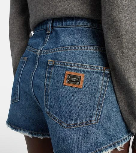 Dolce 
Gabbana Frayed denim shorts 5