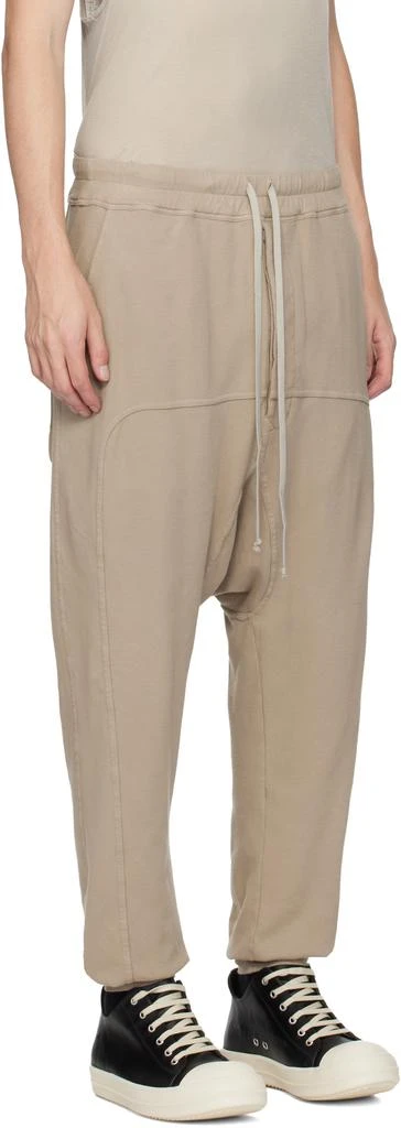 Rick Owens Taupe Concordians Drawstring Sweatpants 2
