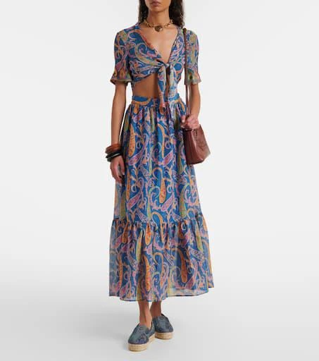 ETRO Printed canvas espadrilles 4