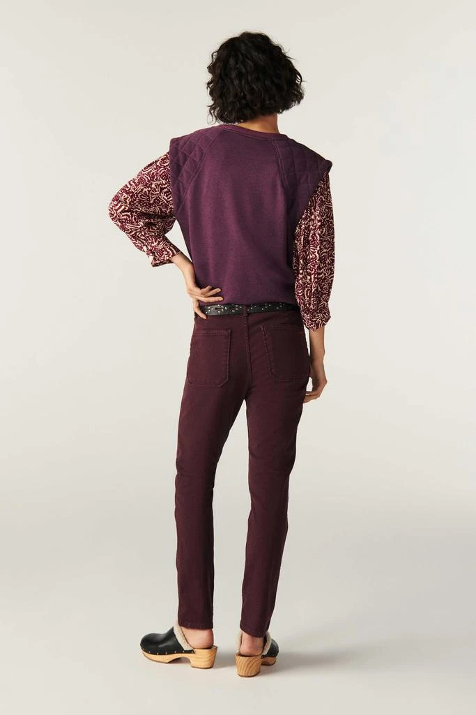 预计3周后发货 ba&sh Pantalon Csally - Cerise - Femme 2