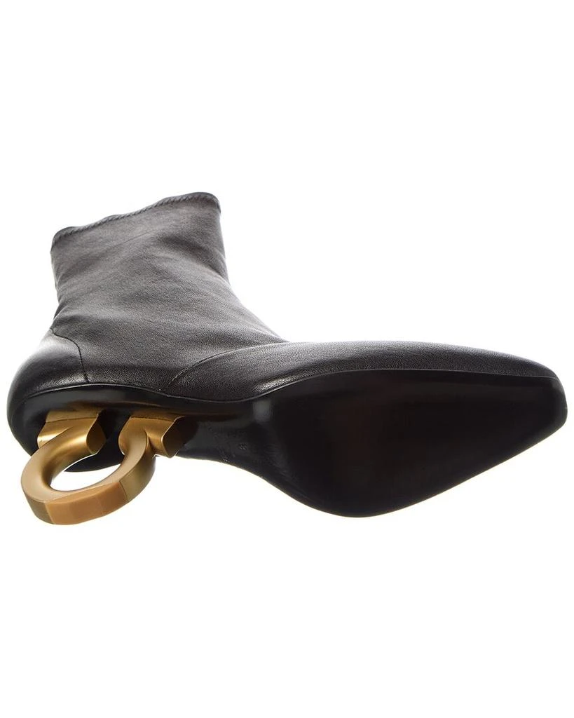 Salvatore Ferragamo Ferragamo Leather Bootie 4