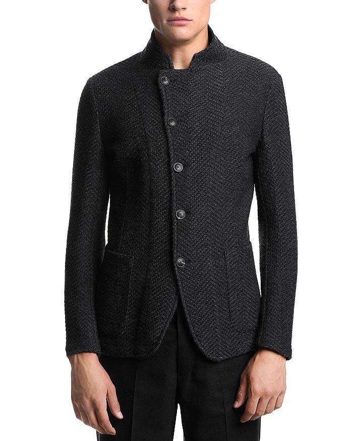 Emporio Armani Regular Fit Textured Jacket