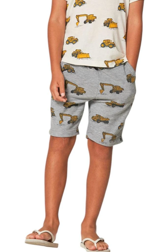 Chaser Chaser - Boy's Tractor Zone Cozy Cozy Knit Beach Shorts 3