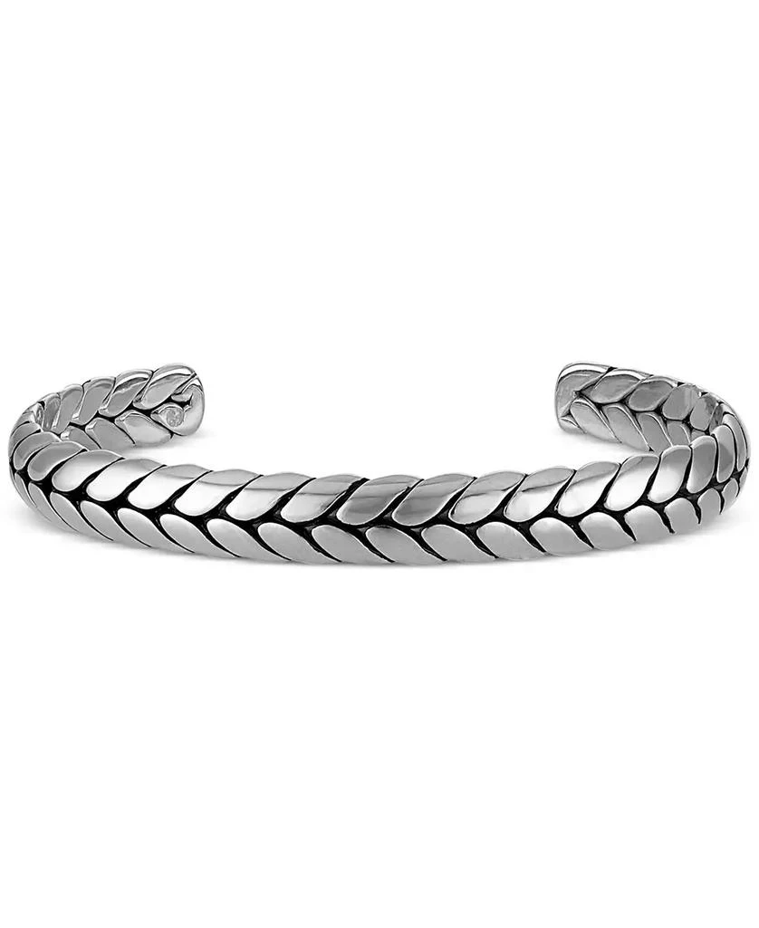 Esquire Men's Jewelry Cuff Bracelet in Stainless Steel 3