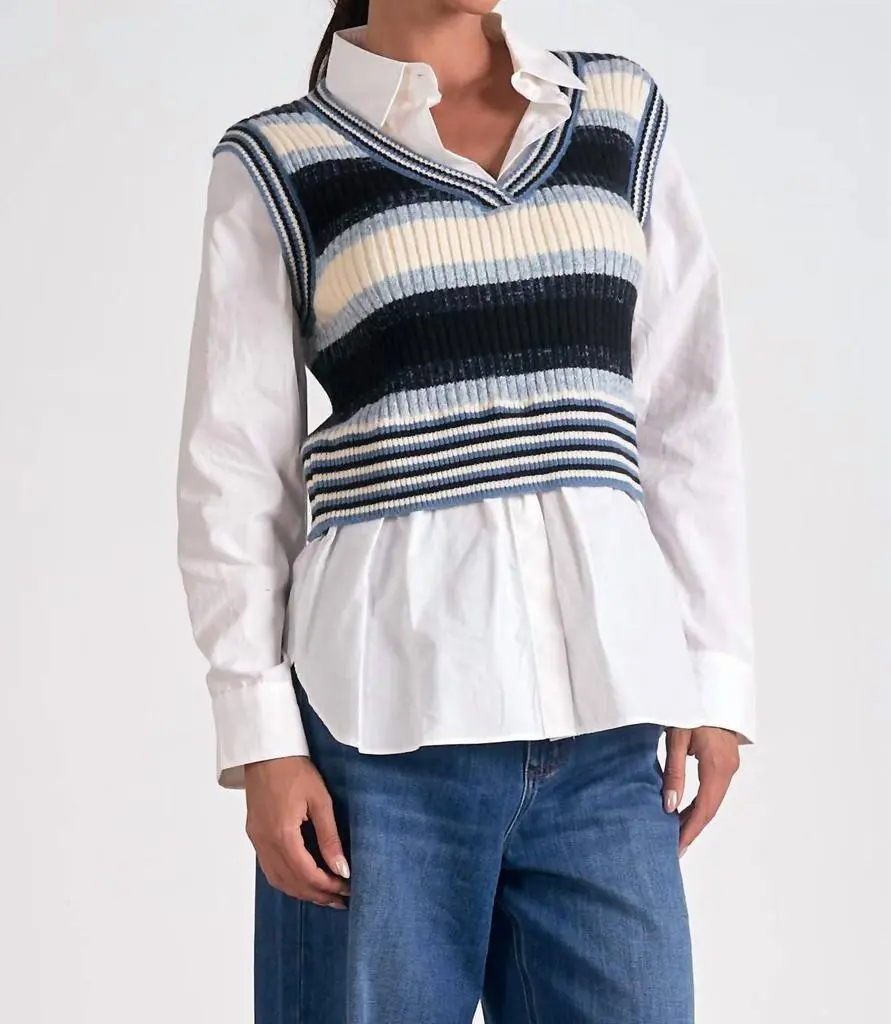 Elan Elan - Kaia Sweater Vest Top