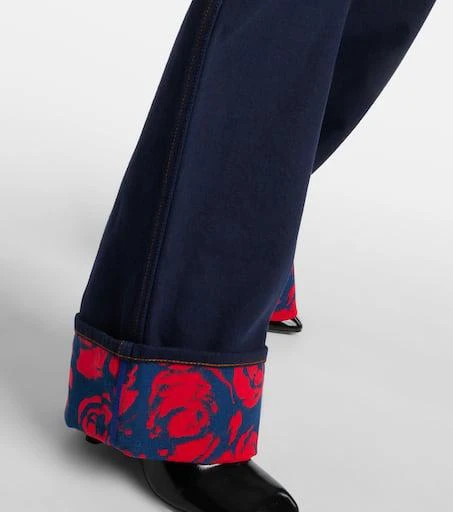 Burberry High-rise wide-leg jeans 6