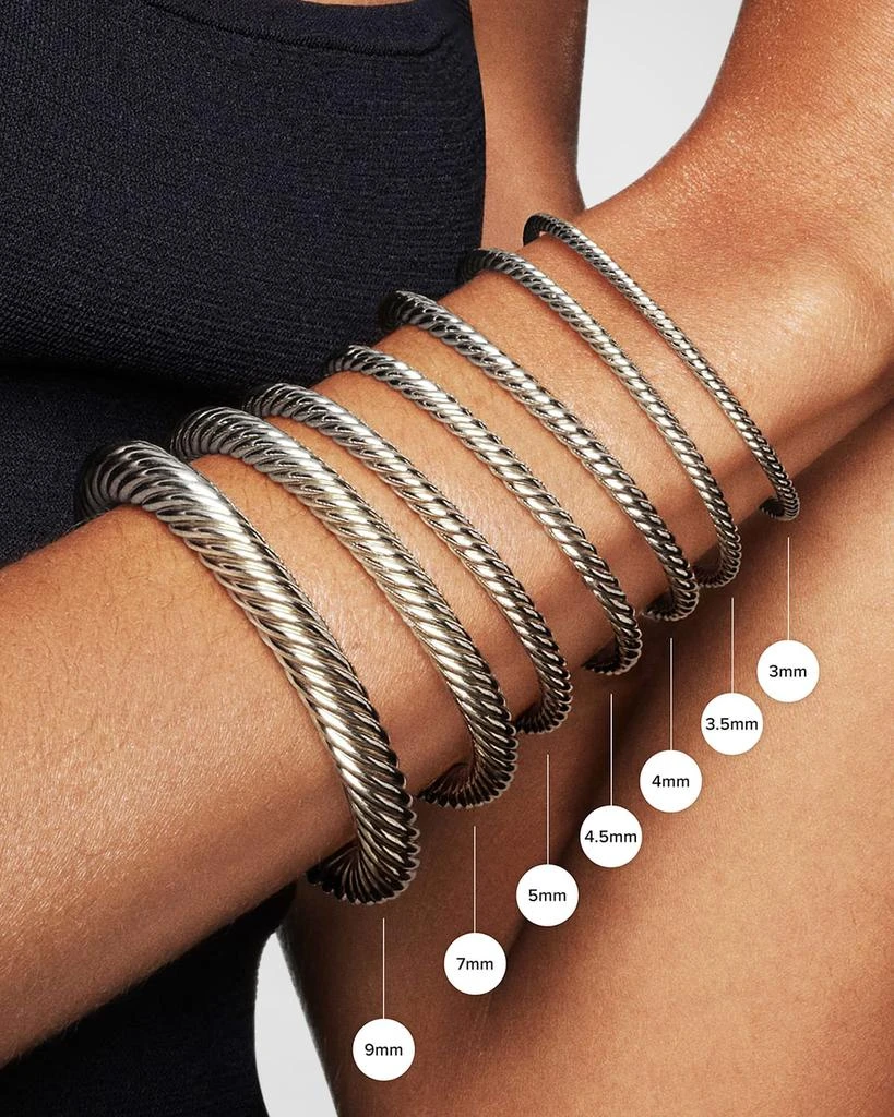 David Yurman X Bracelet with Diamonds 4