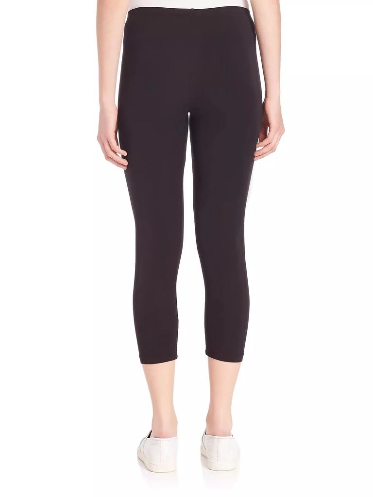 Splendid Cropped Stretch Cotton Leggings 5