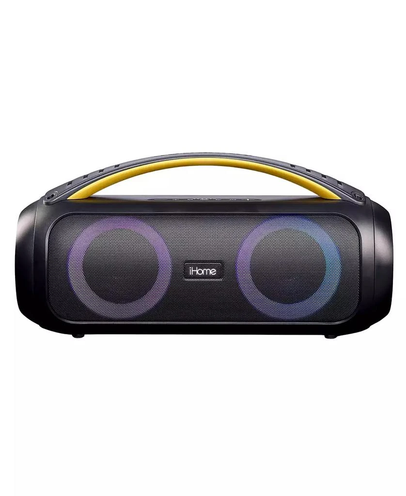 iHome iBT920B.EXv24 Color Changing Bluetooth Boombox Speaker