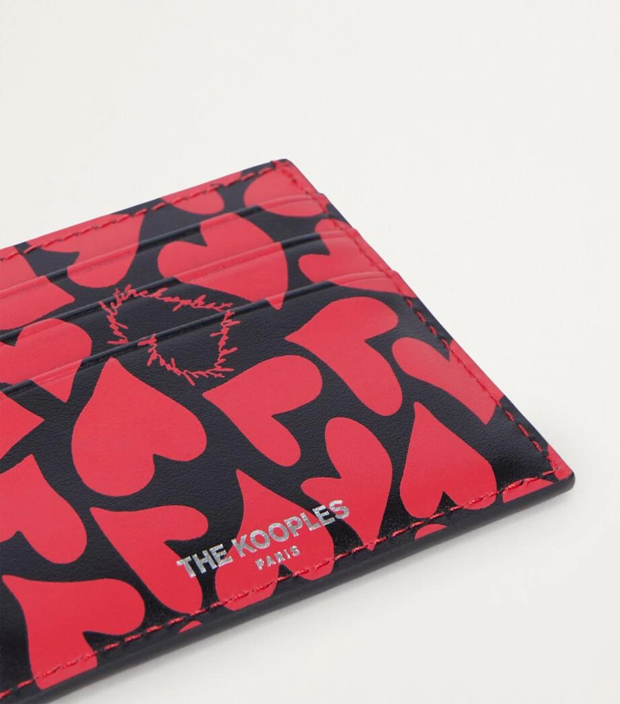 The Kooples Leather Hearts Card Holder 3