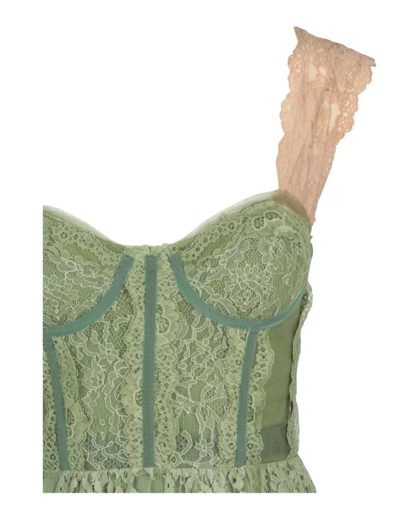chinese dress ladies VESTIDO GUCCI LACE DRESS VERDE 40 ORIGINAL – Gringa main image 1