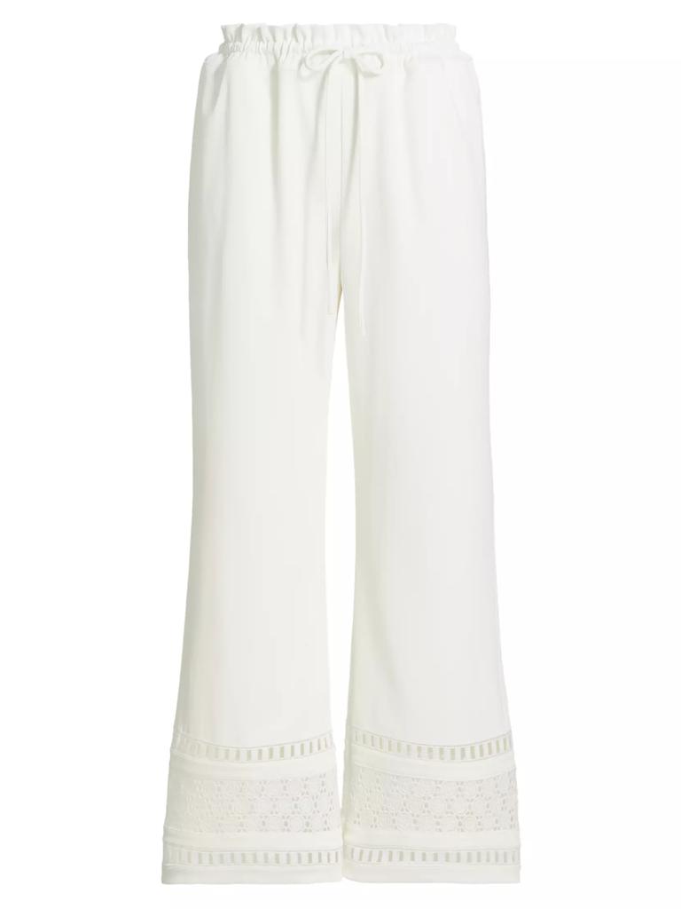 Generation Love Rosa Lace-Trimmed Straight-Leg Pants