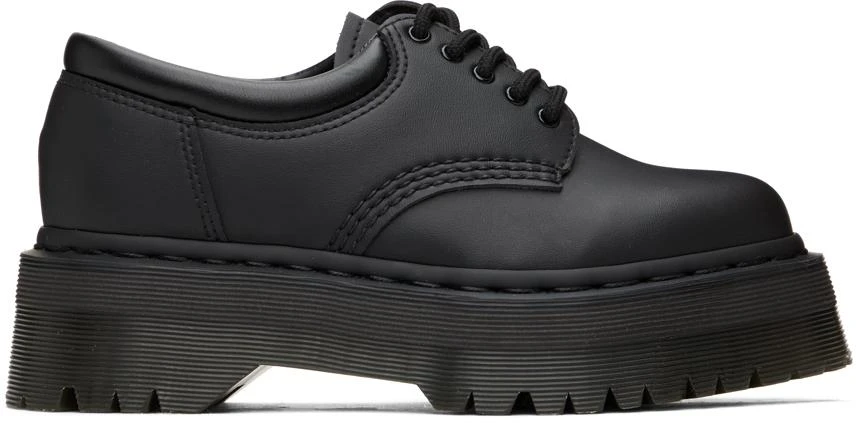 Dr. Martens Black Vegan 8053 Quad Mono Oxfords 1