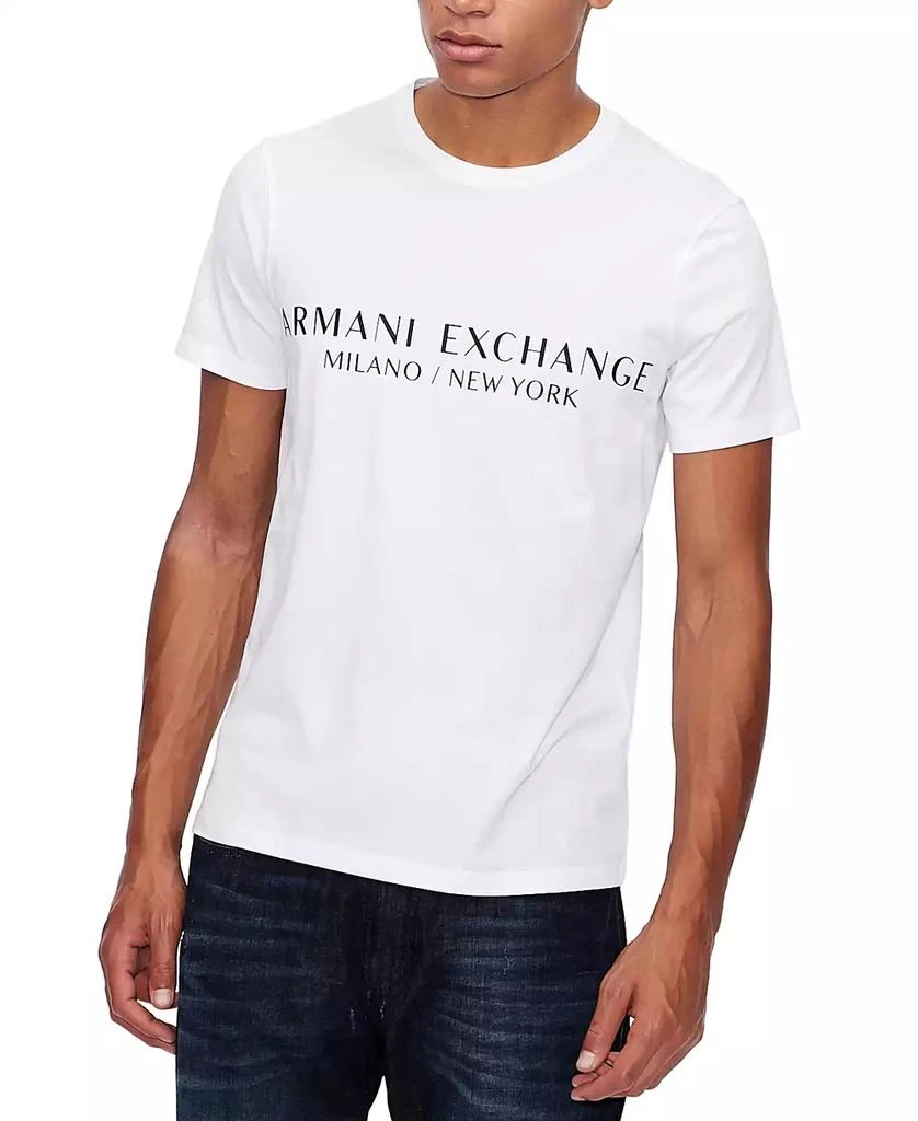 Armani Exchange Men's Milano New York Logo Graphic T-Shirt 1