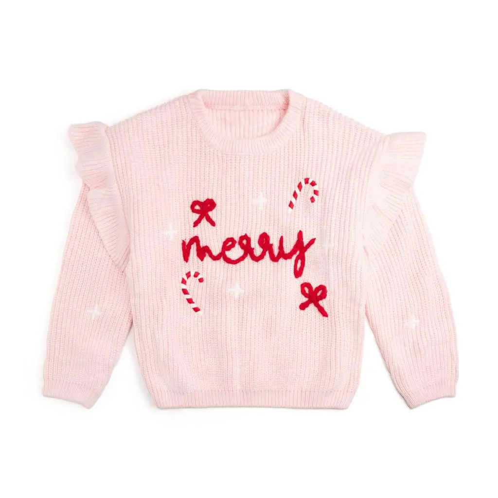 SWEET wink Sweet Wink - Girl's Coquette Merry Knit Sweater
