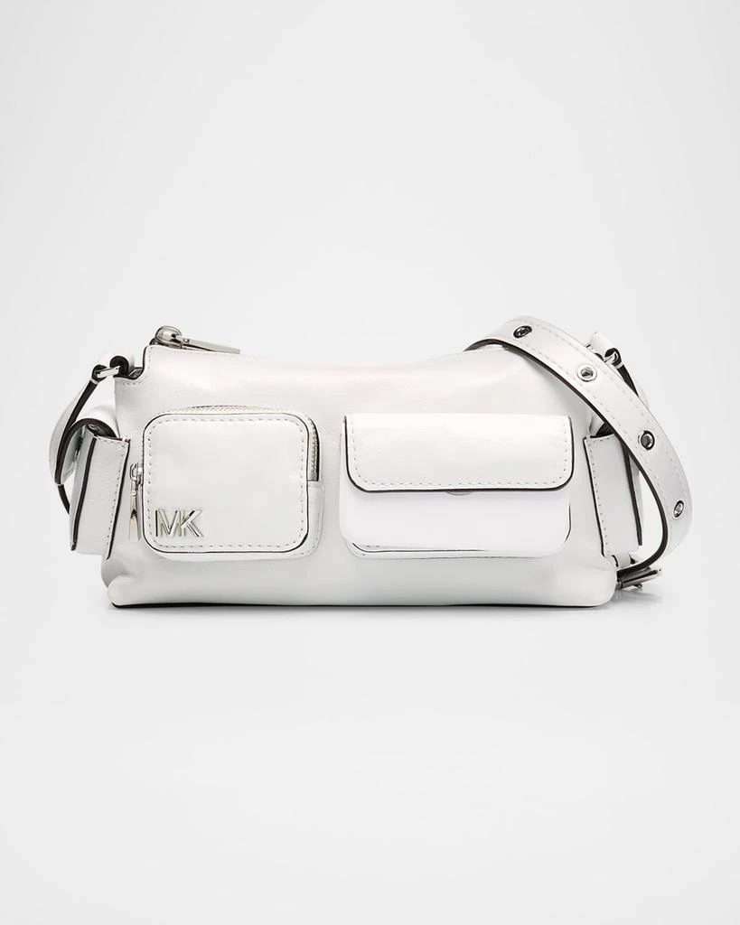 Michael Kors Dakota Small Leather Pocket Crossbody Bag 1
