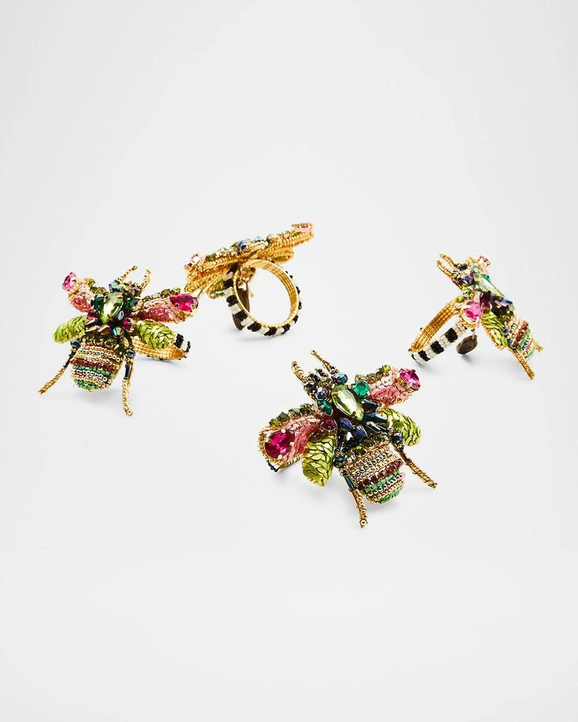 MacKenzie-Childs Beetle Napkin Rings, Set of 4 1