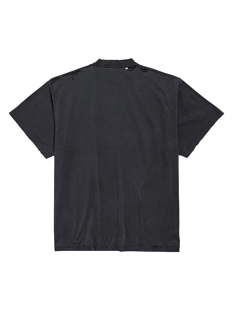 Balenciaga 3B Liquefied T-Shirt Oversized 2