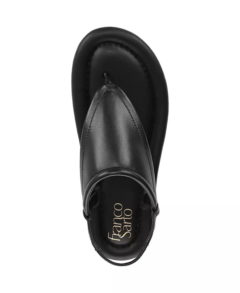 Franco Sarto Women's Jocelyn Open Toe Thong Slingback Sandals 4