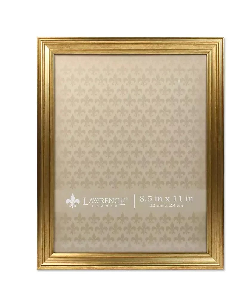 Lawrence Frames Sutter Burnished Gold Picture Frame - 8.5" x 11" 3