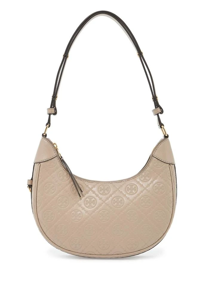 Tory Burch Half-moon Leather T Monogram Bag 1
