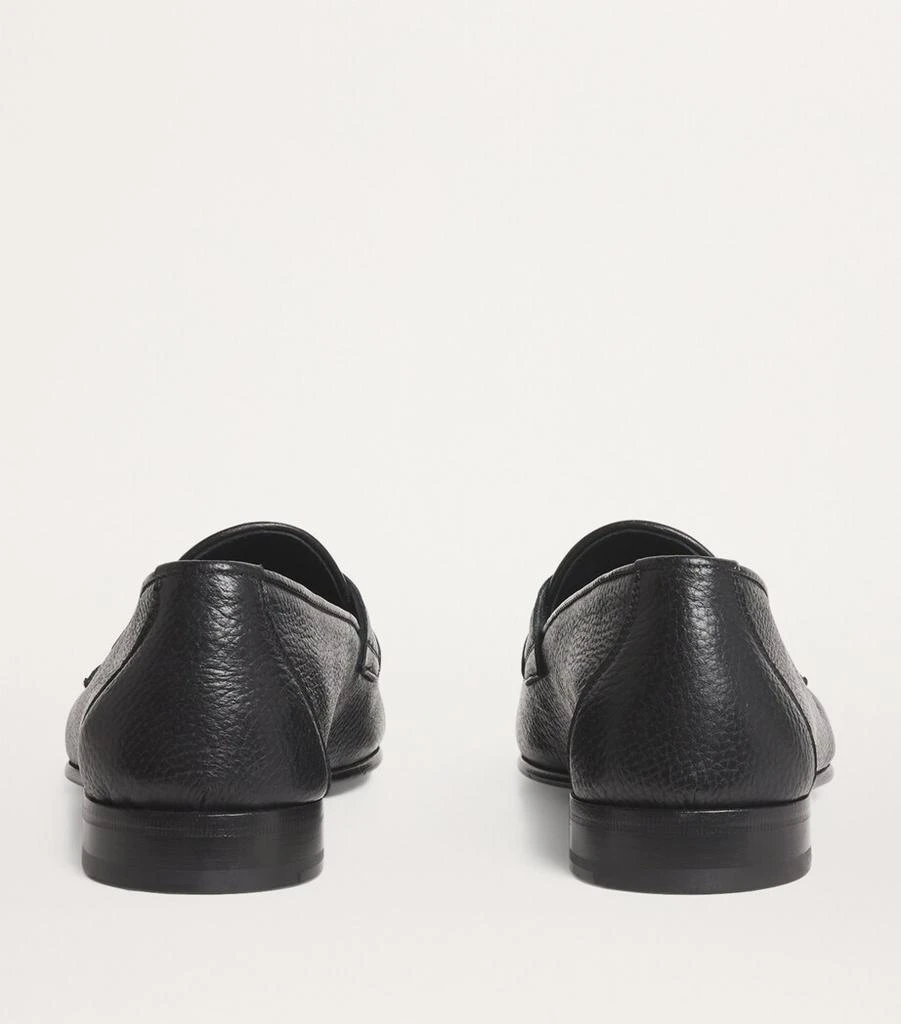 Brioni Leather Appia Loafers 4