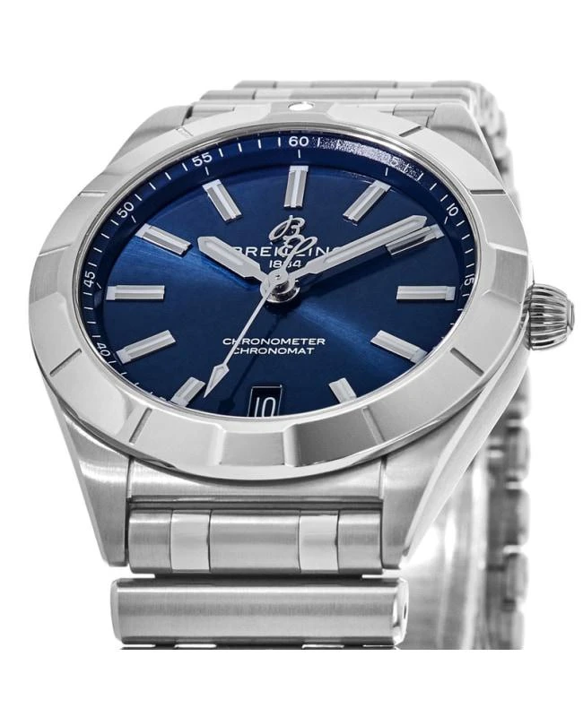 BREITLING Breitling Chronomat Quartz 32 Blue Dial Stainless Steel Women's Watch A77310101C1A1 3