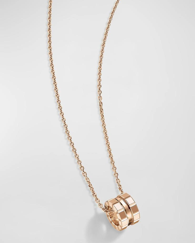 Chopard Ice Cube 18K Rose Gold Large Pendant Necklace 4