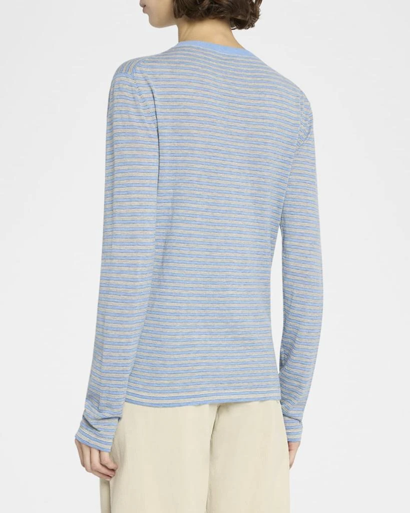 The Row Juhi Stripe Cashmere-Blend Top 3