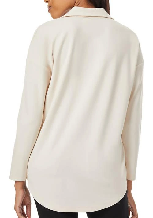 JONES NEW YORK New York Womens Long Sleeve Swing Polo Top 3
