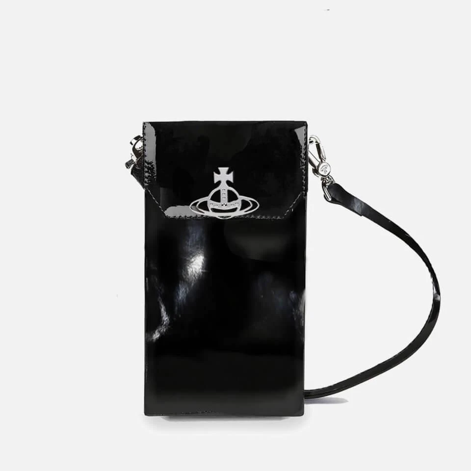 Vivienne Westwood Vivienne Westwood Patent Leather Crossbody Phone Bag 1