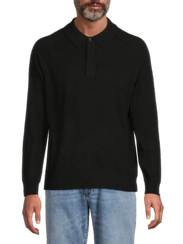 Magaschoni Cashmere Polo Sweater 1